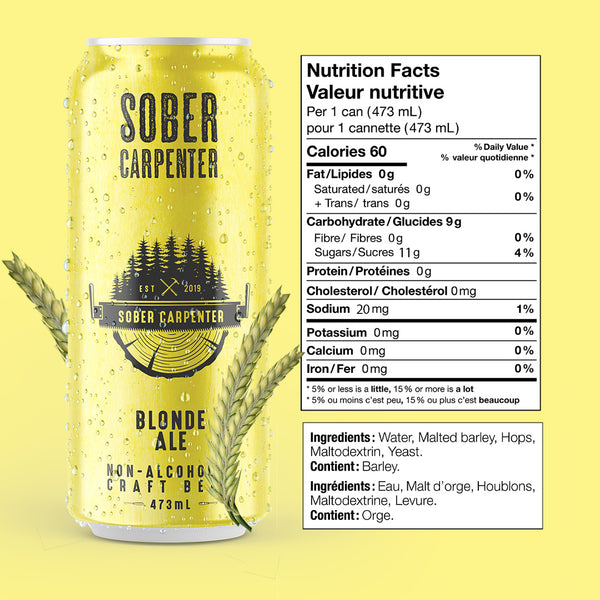 Bière Blonde - 12 x 473ml