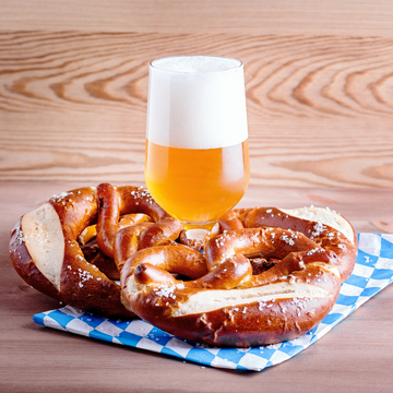 How to make easy pretzel bread with non-alcoholic beer