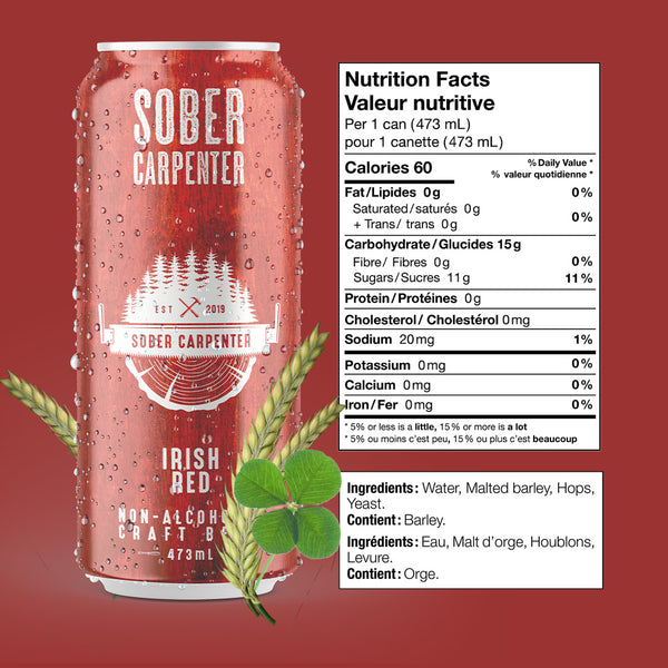 Bière Rousse Irlandaise - 12 x 473ml