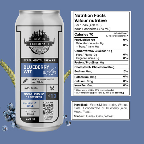 Blueberry Wit - 12 x 473 ml - Limited Edition